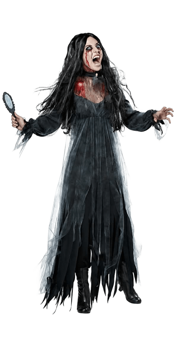 Women’s Haunted Ghost Costume – Scary Halloween Dress