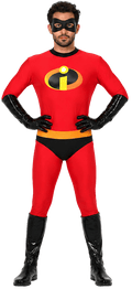 Men’s Red Superhero Halloween Costume