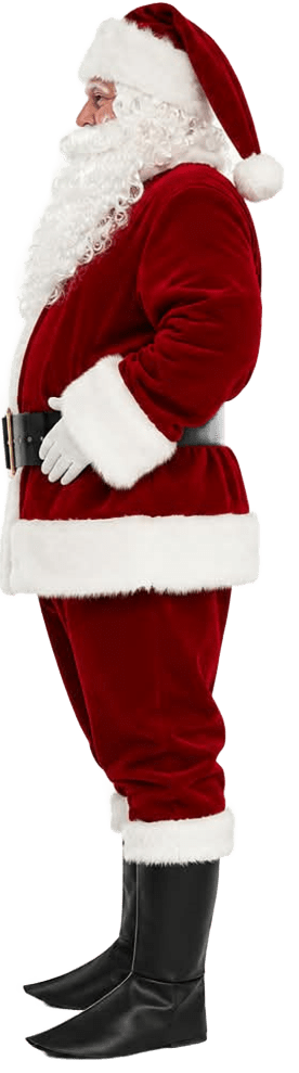 Men’s Classic Santa Claus Christmas Costume Set