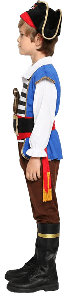 Boys’ Classic Pirate Halloween Costume Set