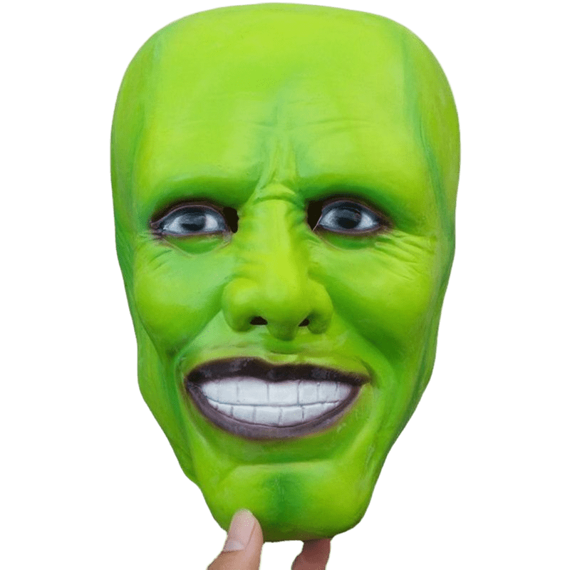 Creepy Green Monster Mask