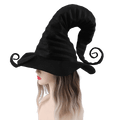 Mystic Black Witch Hat