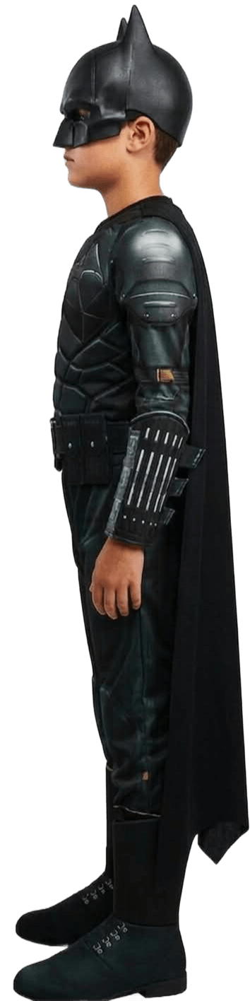 Boys’ Dark Bat Superhero Halloween Costume Set