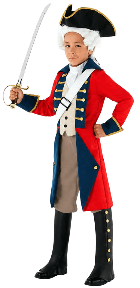 Boys’ Colonial General Halloween Costume Set