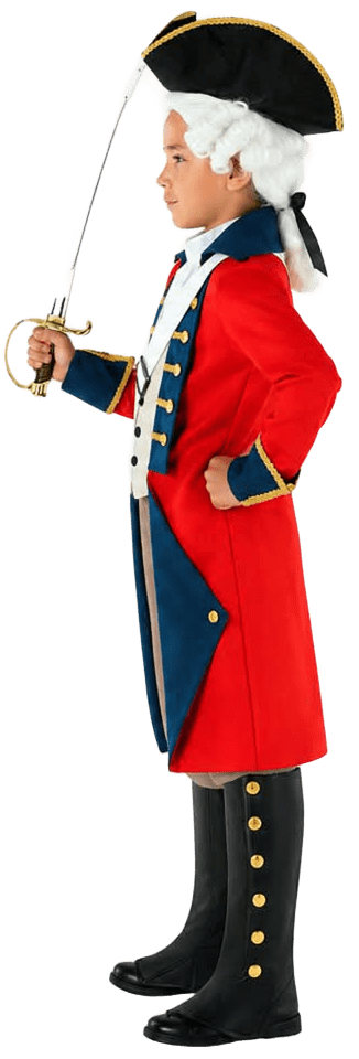 Boys’ Colonial General Halloween Costume Set