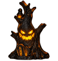 Halloween Pumpkin Lamp Ghost Stump Decoration