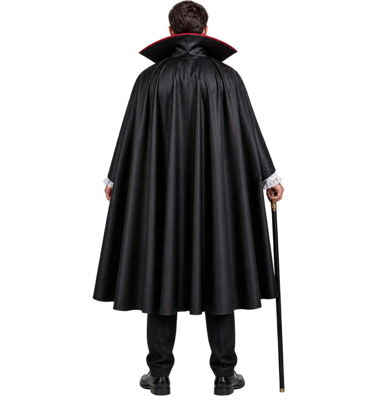 Men’s Vampire Dracula Halloween Costume – Gothic Cape & Victorian Outfit