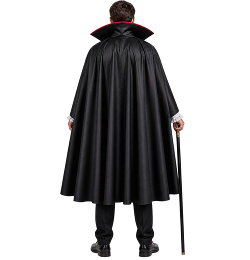 Men’s Vampire Dracula Halloween Costume – Gothic Cape & Victorian Outfit