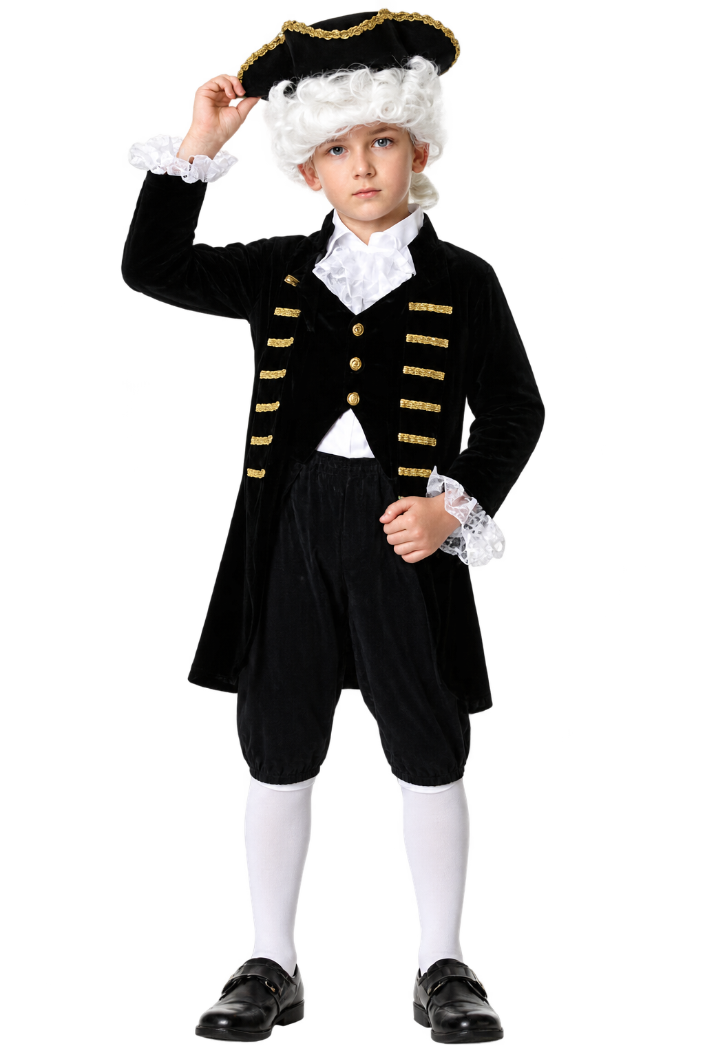 Boys’ Colonial Gentleman Halloween Costume Set