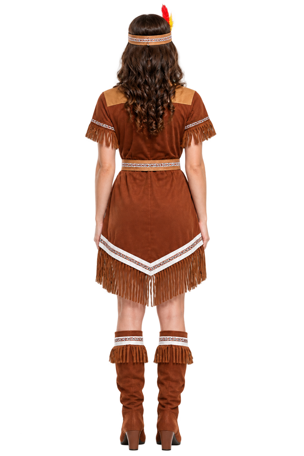Girls’ Western Frontier Fringe Halloween Costume