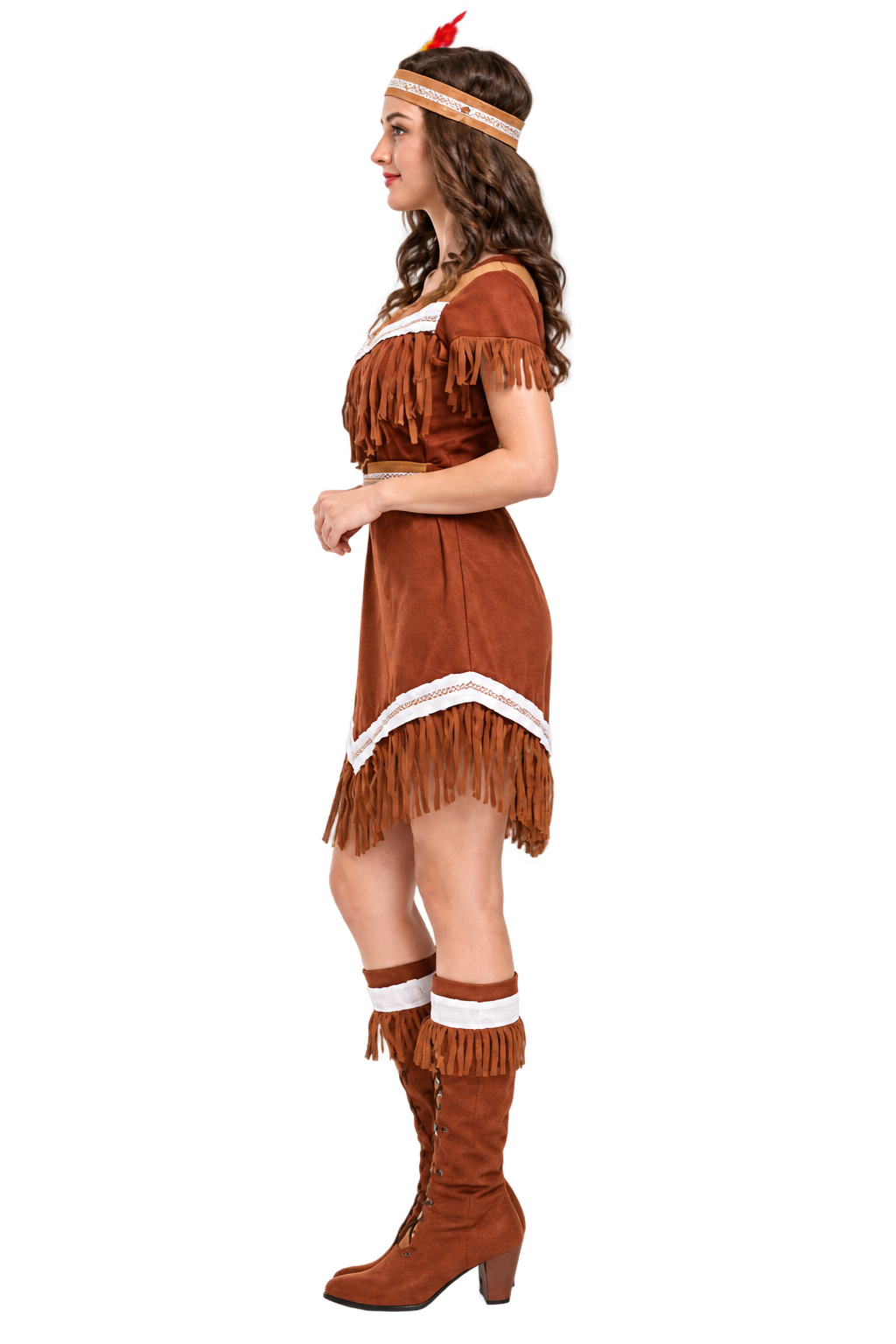 Girls’ Western Frontier Fringe Halloween Costume