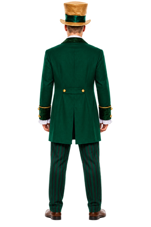 Men’s Mad Hatter Halloween Costume Set