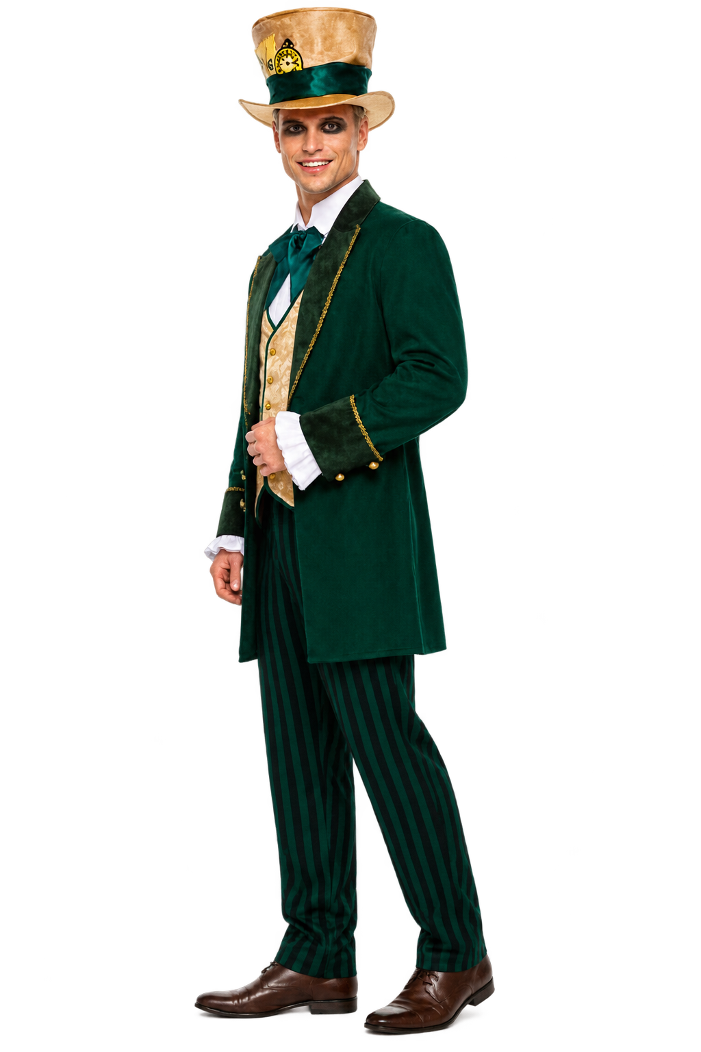 Men’s Mad Hatter Halloween Costume Set