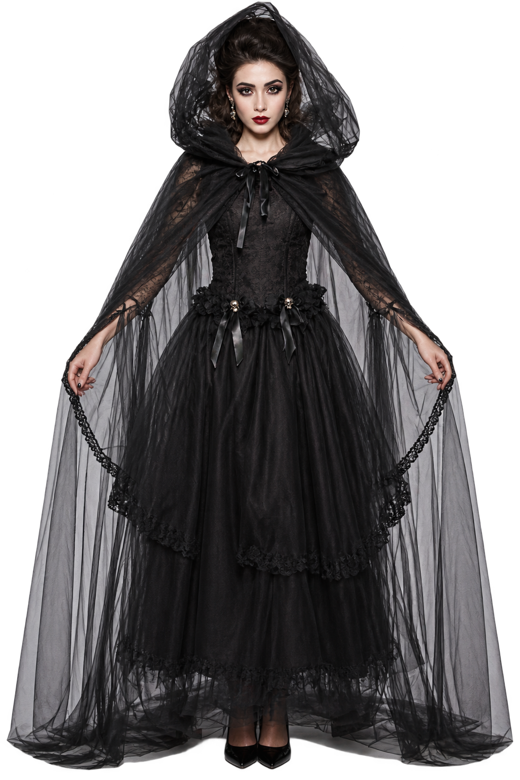 Women’s Gothic Dark Witch Halloween Costume