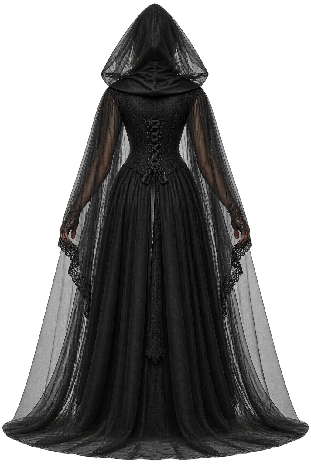 Women’s Gothic Dark Witch Halloween Costume