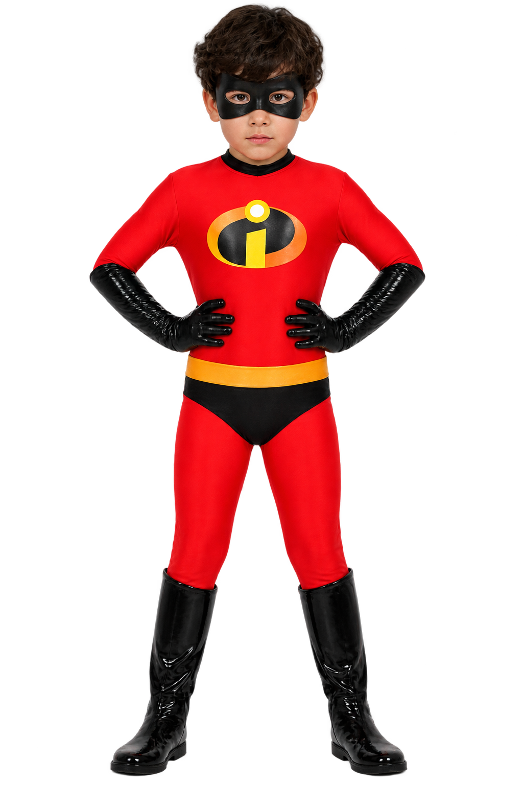 Boys’ Red Superhero Halloween Costume