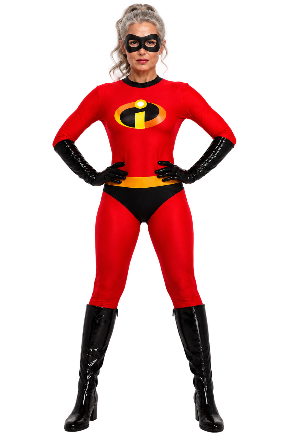 Women’s Red Superhero Halloween Costume