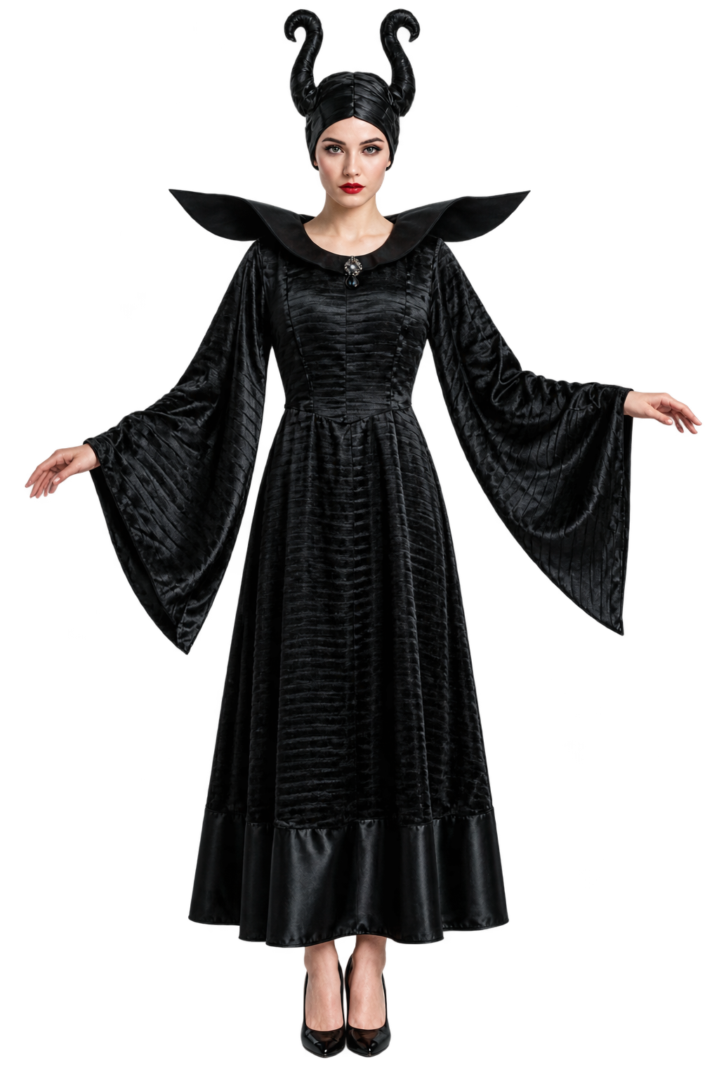 Women’s Dark Horned Sorceress Halloween Costume