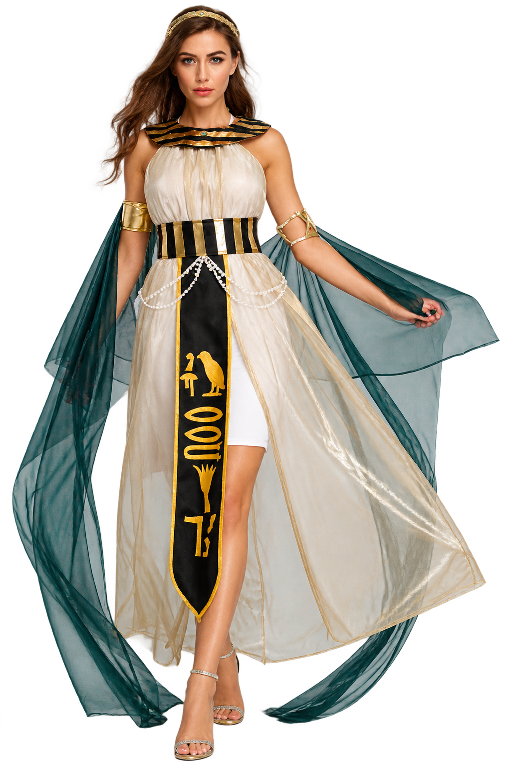 Women’s Egyptian Goddess Queen Halloween CostumeWomen’s Rustic Scarecrow Halloween Costume