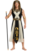 Egyptian Pharaoh Costume for Men – Ancient King Halloween Outfit