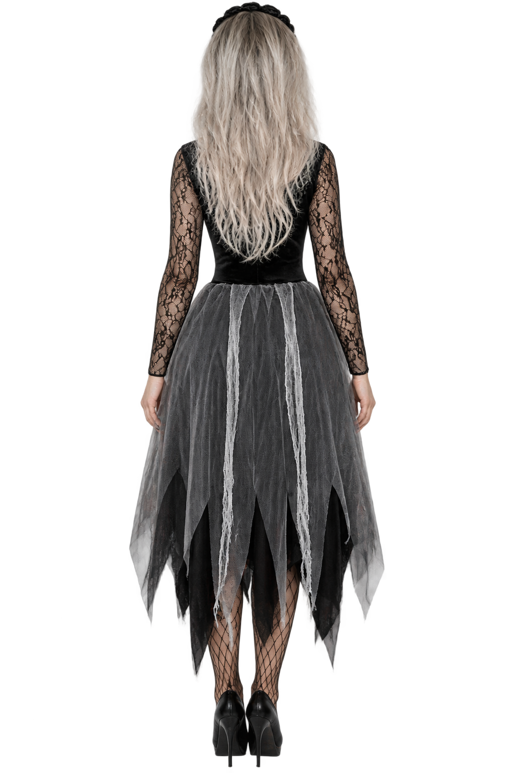 Women’s Haunted Ghost Bride Costume – Gothic Halloween Dress
