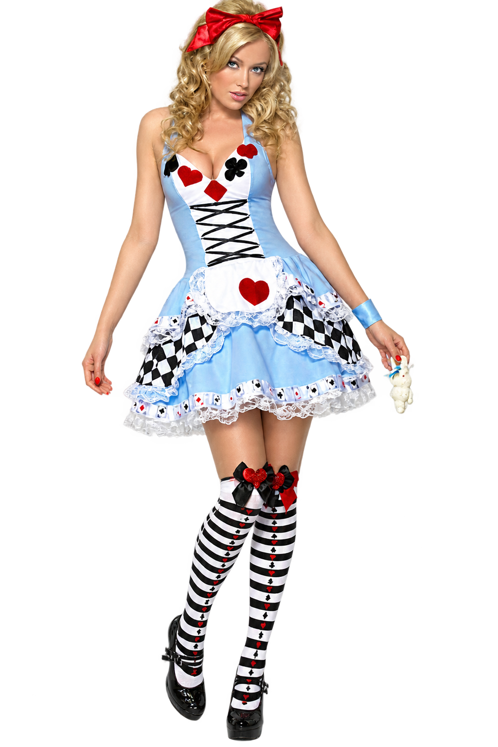 Women’s Wonderland Card Costume – Fantasy Halloween Dress