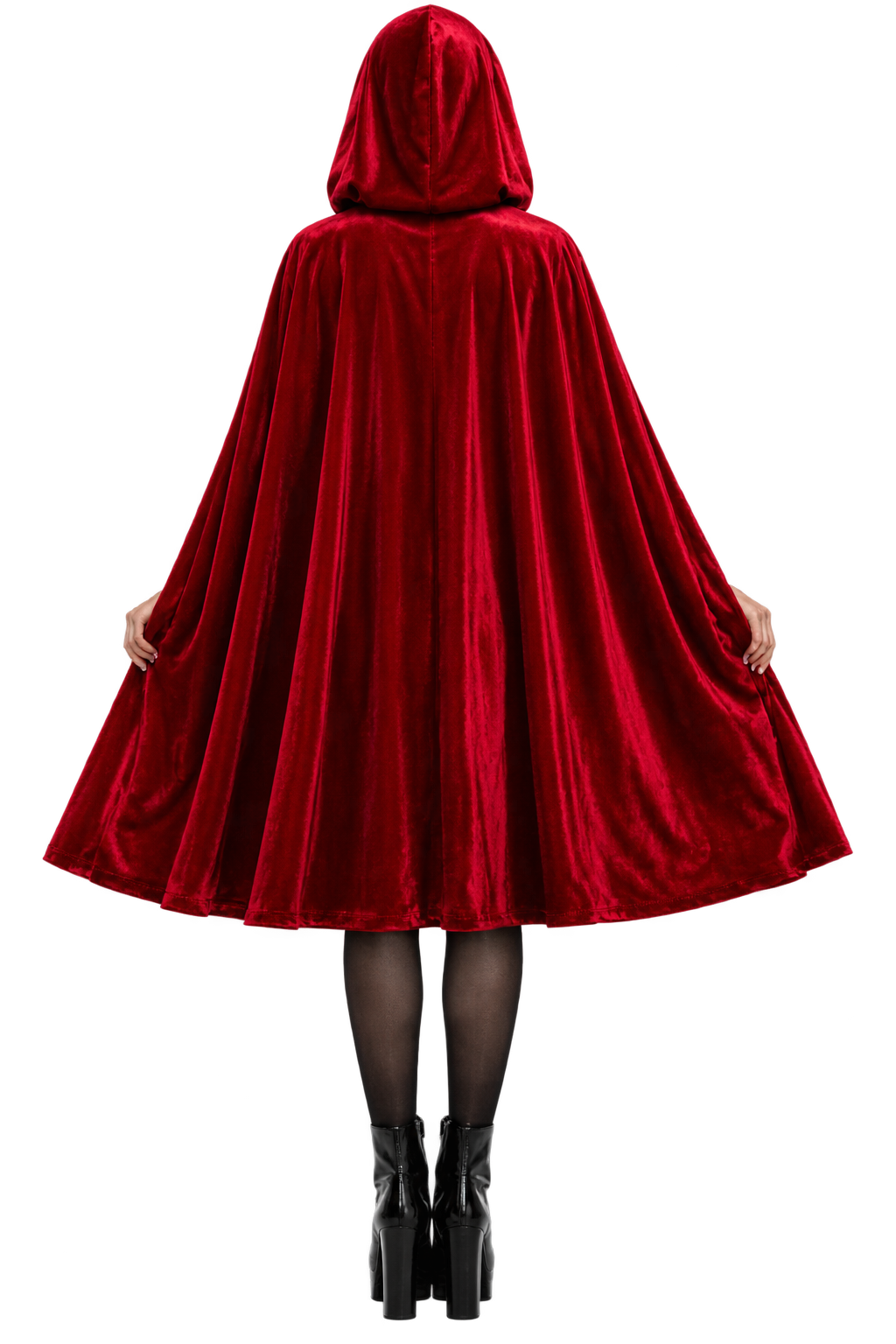 Women’s Red Riding Hood Costume – Halloween Fairy Tale Dress