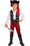 Kids Pirate Captain Costume – Halloween Adventure Outfit