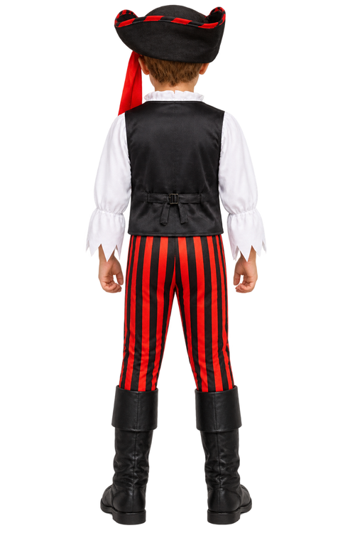 Kids Pirate Captain Costume – Halloween Adventure Outfit