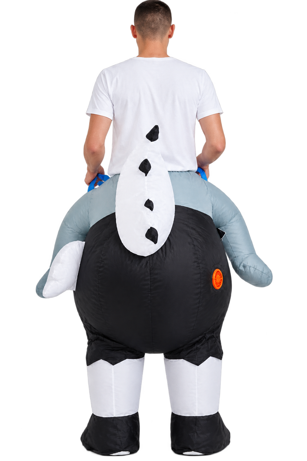 Adult Inflatable Rooster Rider Costume – Funny Halloween Outfit