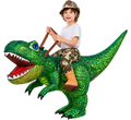 Kids Inflatable T-Rex Rider Costume – Dinosaur Halloween Outfit