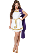Women’s Greek Goddess Toga Halloween Costume
