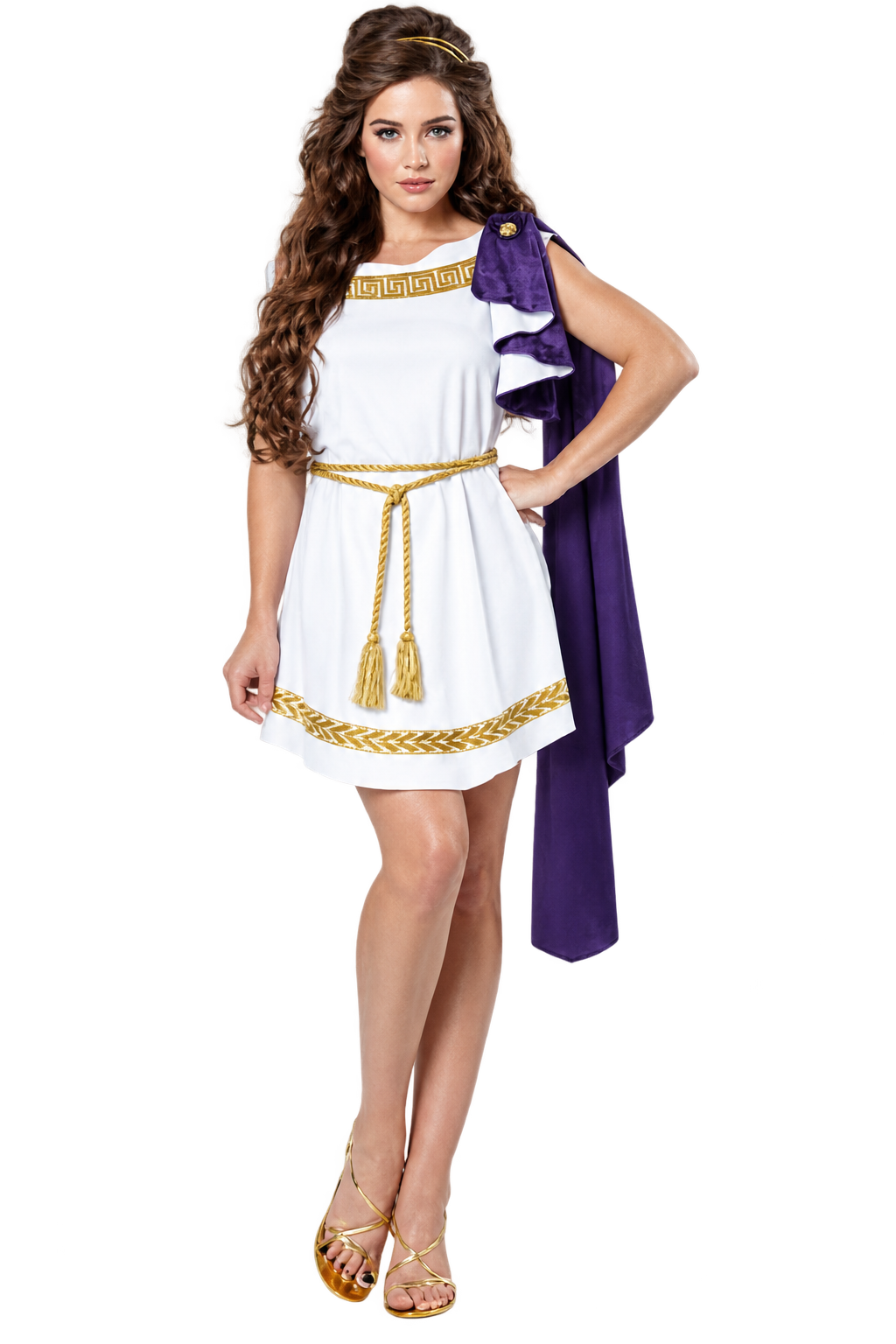 Women’s Greek Goddess Toga Halloween Costume