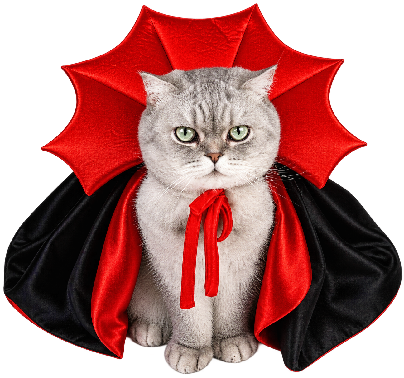 Halloween Vampire Cat Costume – Cute Bat Wing Cape Cloak for Cats