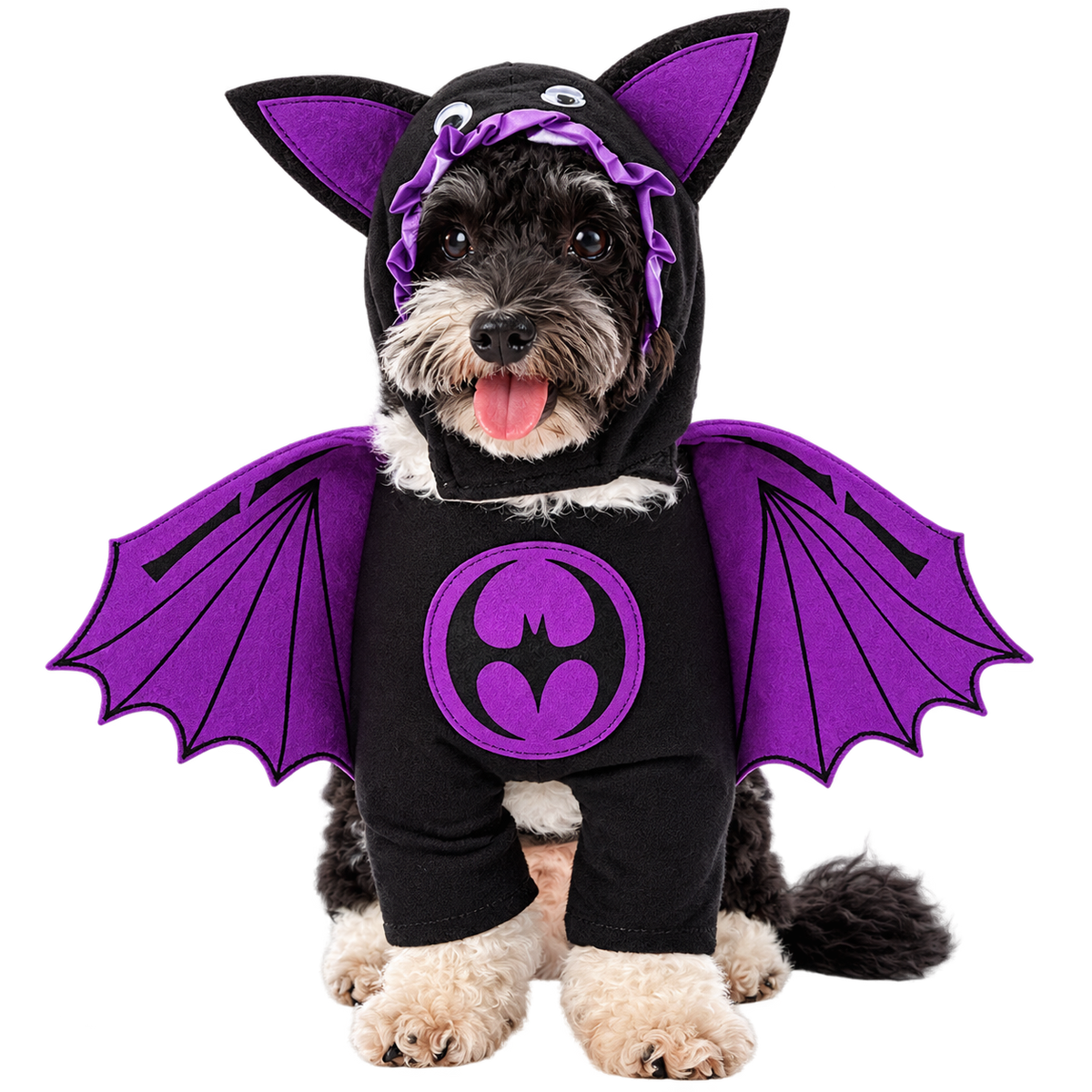 Halloween Bat Dog Costume – Cute Vampire Wing Outfit for Dogs