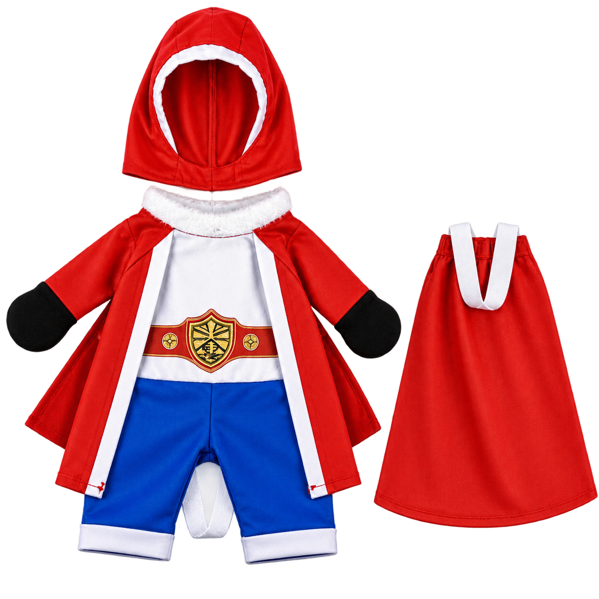 Superhero Dog Costume – Halloween Hero Cape Outfit for Dogs