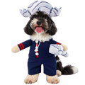 Viking Dog Costume – Funny Warrior Outfit with Helmet for Dogs