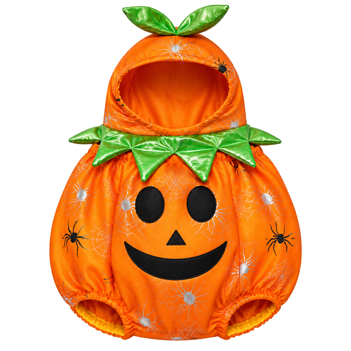 Halloween Pumpkin Dog Costume – Cute Pumpkin Outfit with Hood for Dogs