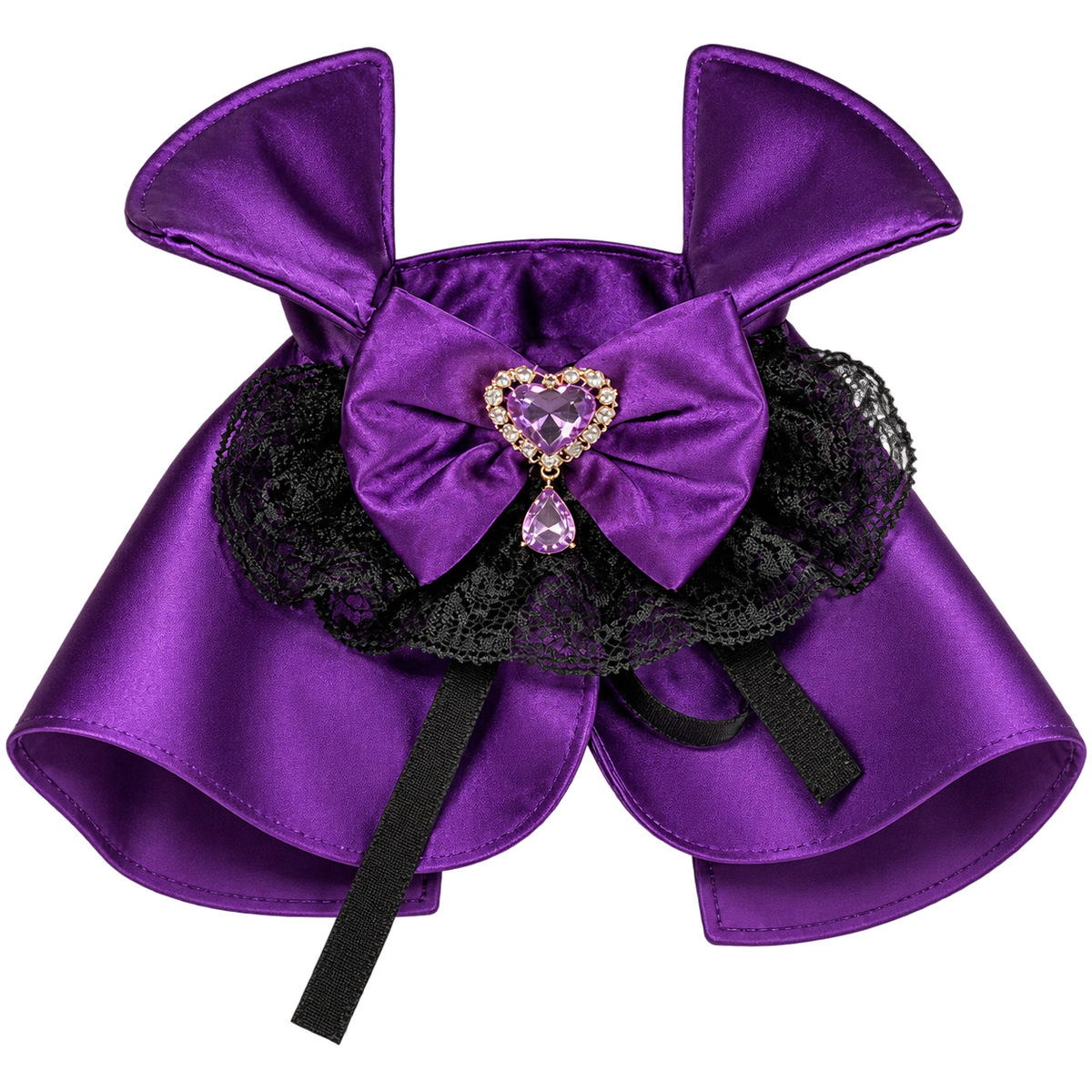 Halloween Vampire Dog Costume – Gothic Dracula Cape & Monster Mask Outfit for Dogs
