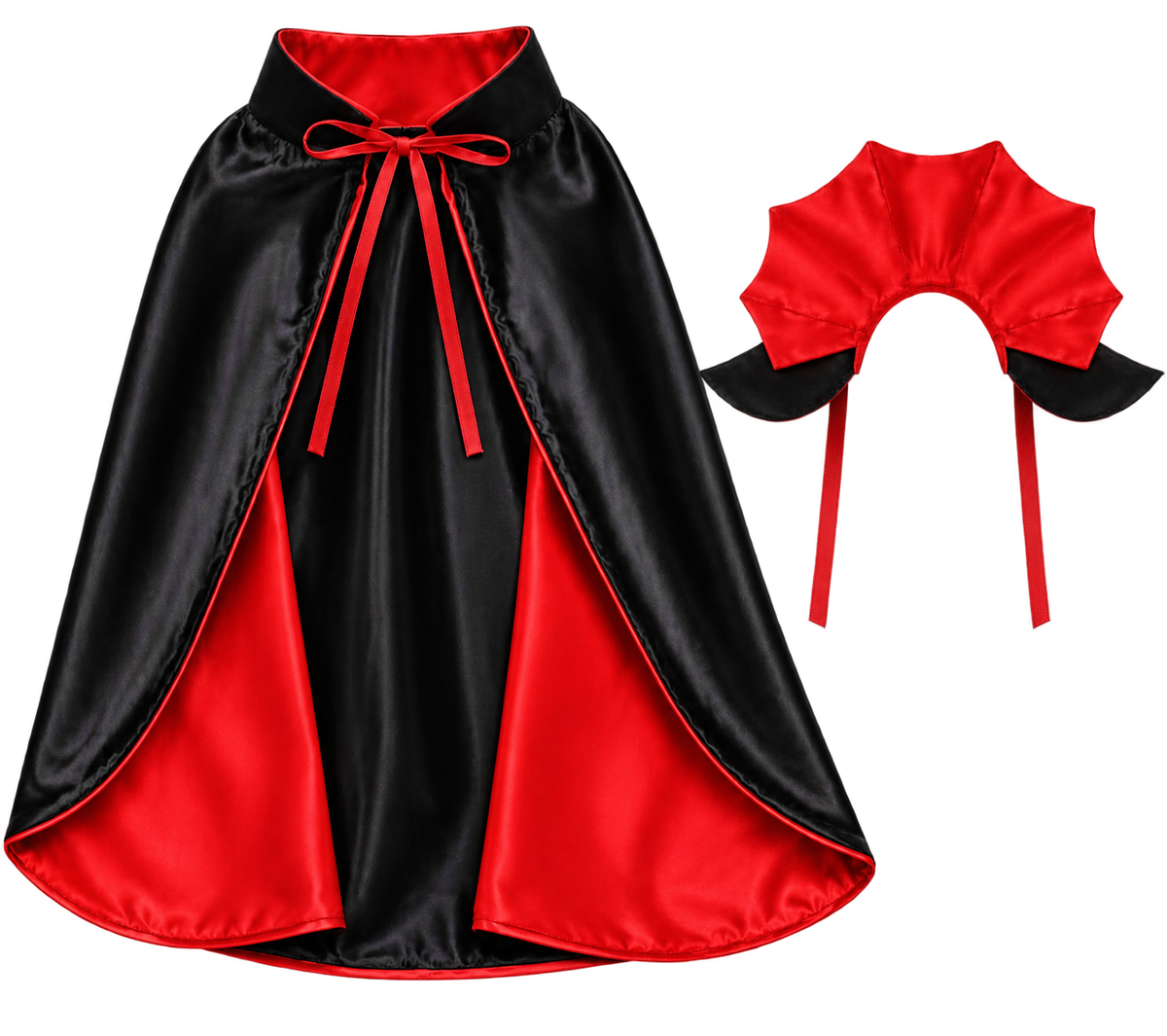 Halloween Vampire Bat Dog Costume – Dracula Cape & Bat Wing Outfit for Dogs