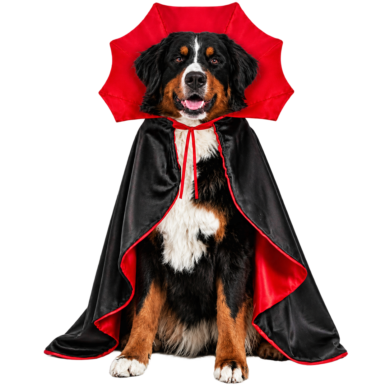 Halloween Vampire Bat Dog Costume – Dracula Cape & Bat Wing Outfit for Dogs