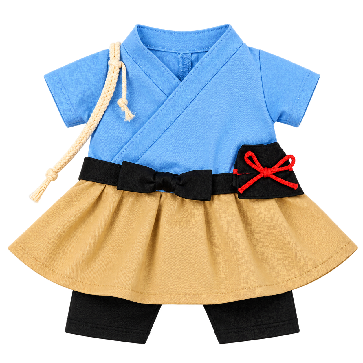 Anime Warrior Cat Costume – Japanese Samurai Style Outfit for Cats