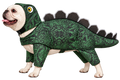 Dinosaur Halloween Dog Costume – Green T-Rex Monster Outfit for Dogs
