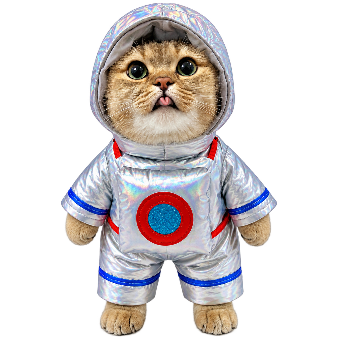 Astronaut Cat Costume – Space Explorer Suit for Cats