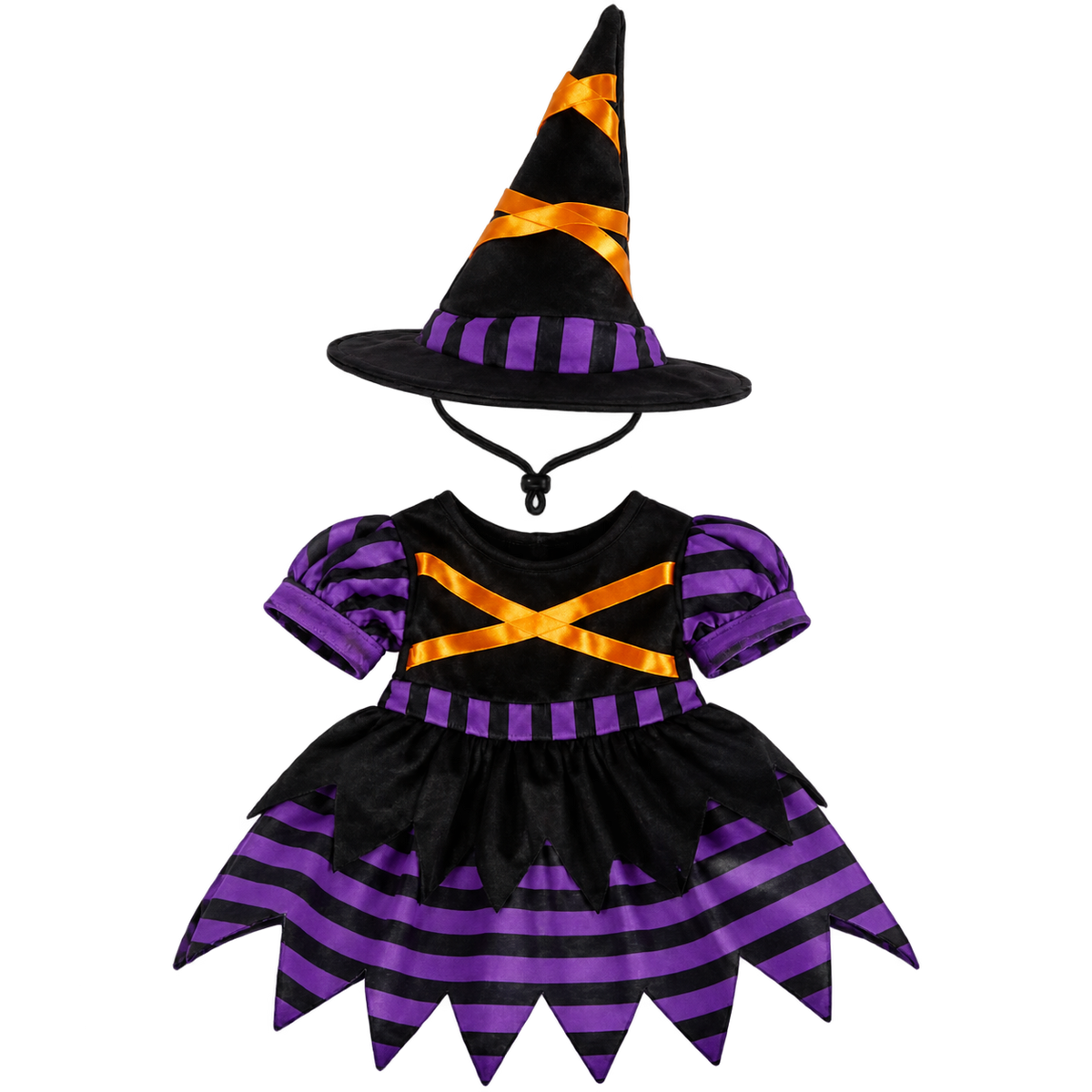 Witch Dog Costume – Halloween Wizard Dress for Dogs