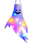 Glow Haunt Ghost Face Decoration