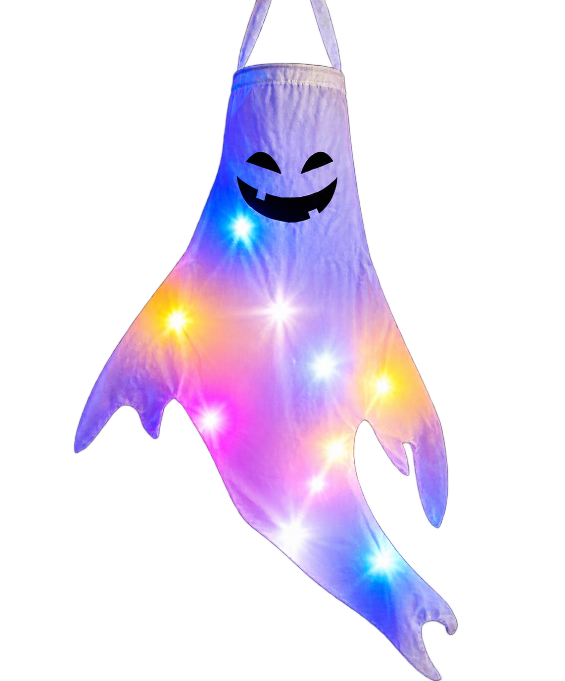Glow Haunt Ghost Face Decoration