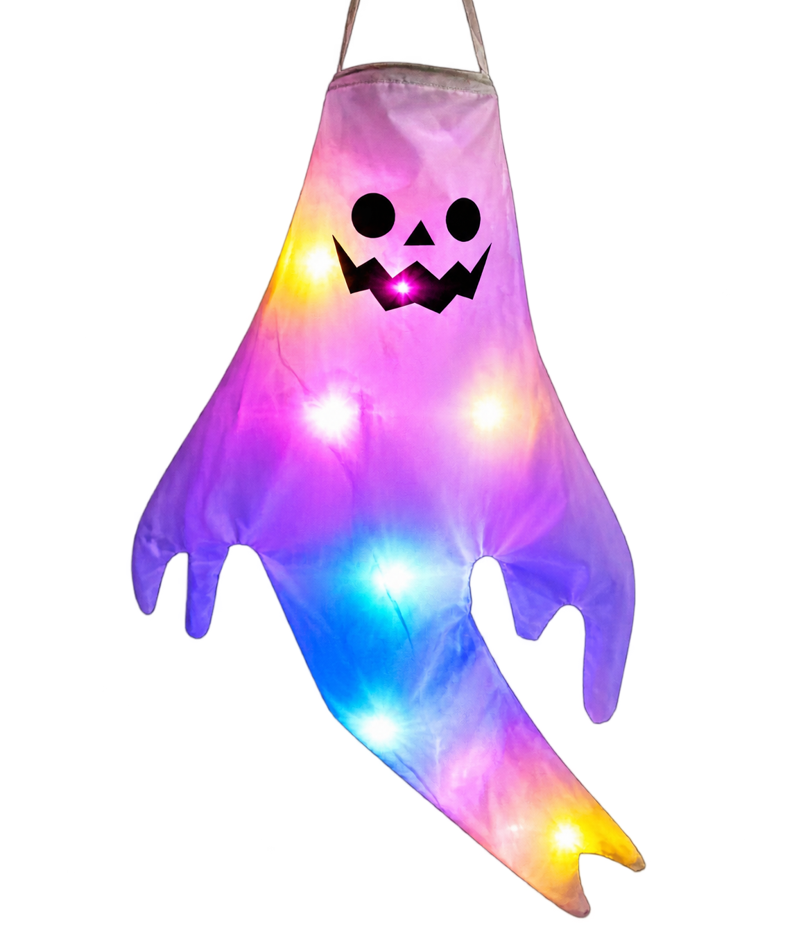 Glow Haunt Ghost Face Decoration
