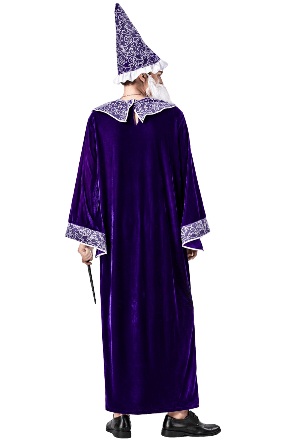 Royal Purple Wizard Costume – Magical Halloween Robe Set