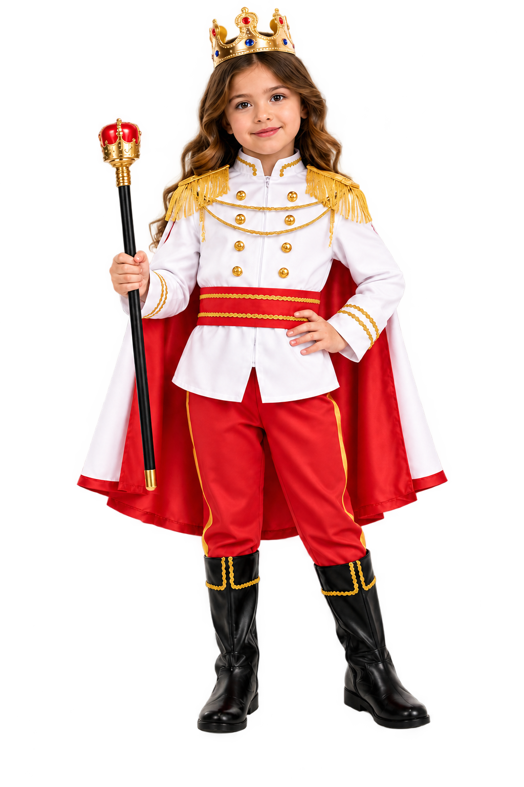 Little Royal Princess Commander Costume